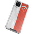Singapore Flag Distressed Galaxy A12 Clear Case